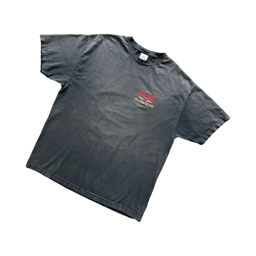 Vintage 00s Friday the 13th Bike Week T-Shirt
